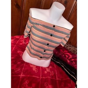 Off the shoulder shirt